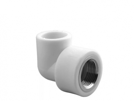 Угольник полипропилен 45 гр 110 мм (белый)