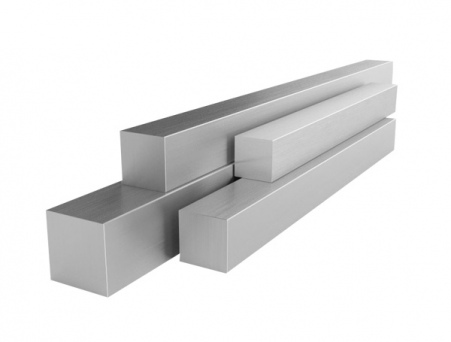 Квадрат нержавеющий 10х10 мм; AISI 304 (08Х18Н10); н/д; калиброванный