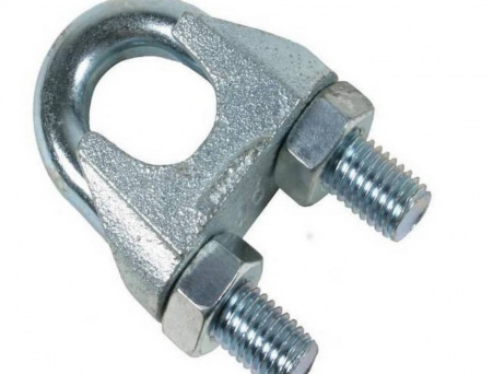 Зажим канатный винтовой 19 мм DIN 1142 усиленный