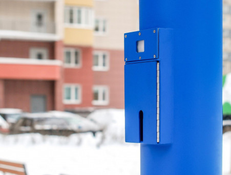 Опора-зарядка для электромобилей